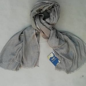 Stud scarf brown